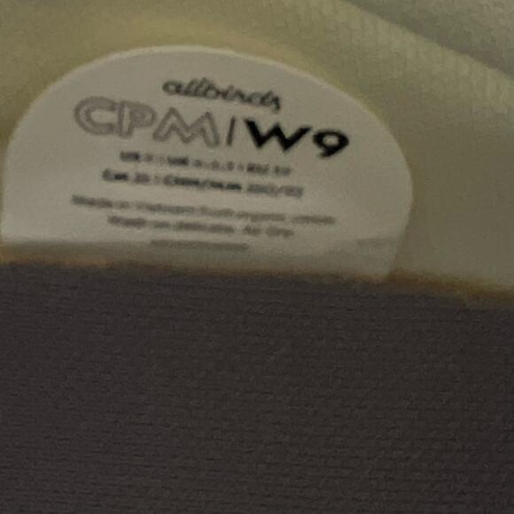 Allbirds Pacer Canvas Mid Top Lace Up Sneakers Women Size 9 - Picture 9 of 11